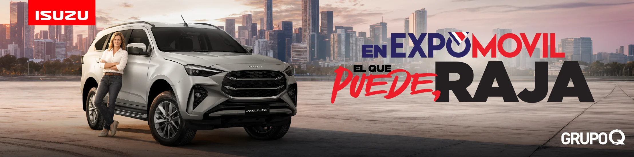 ISUZU 2026 MUX DMAX CAMIONES - Un verano tamaño familiar, El que puede, puede
