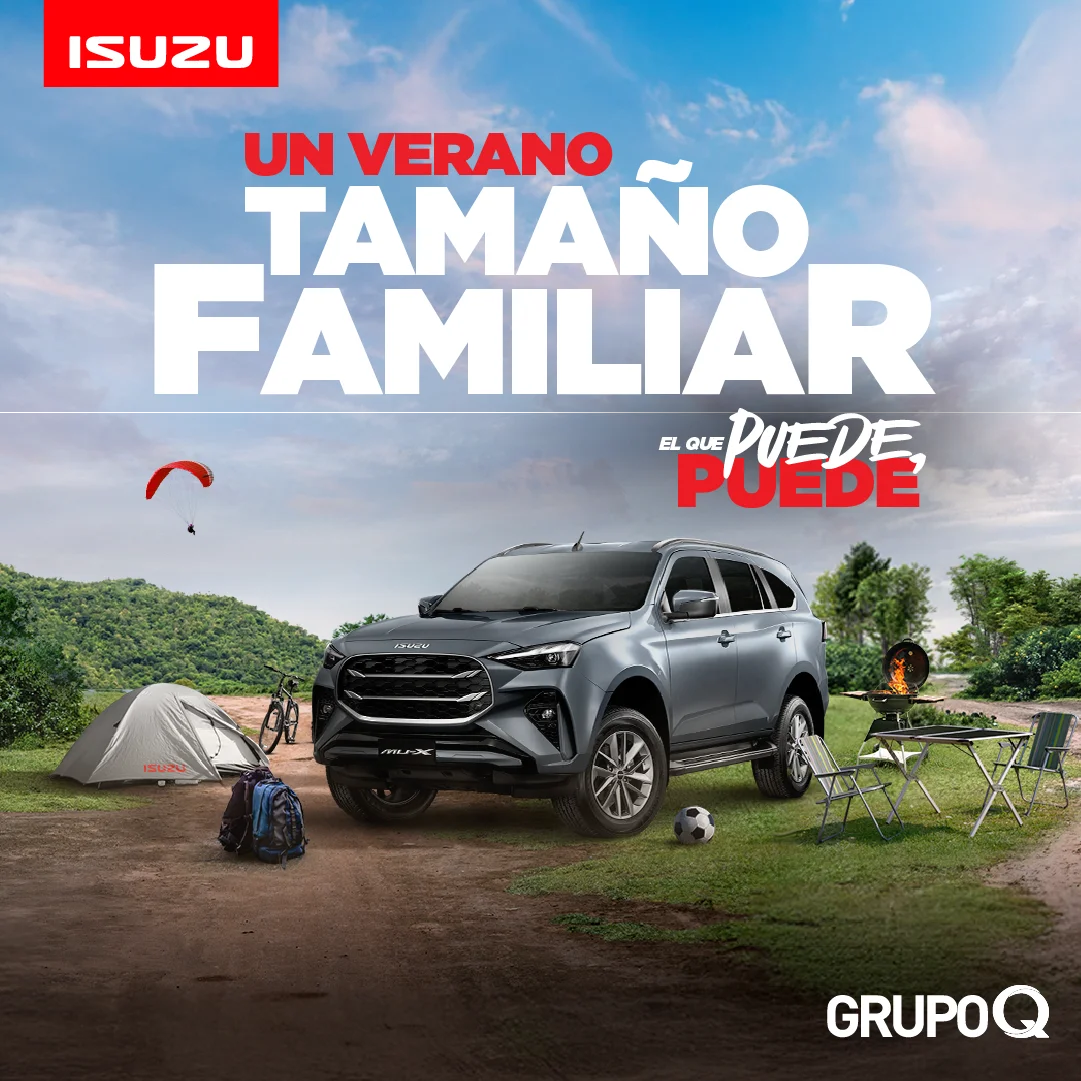 ISUZU 2026 MUX DMAX CAMIONES - Un verano tamaño familiar, El que puede, puede
