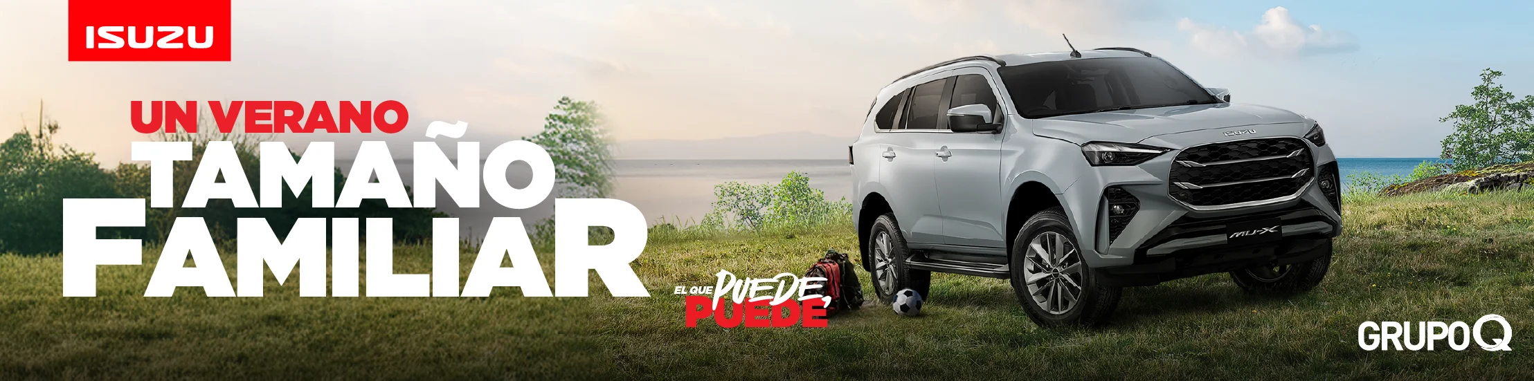 ISUZU 2026 MUX DMAX CAMIONES - Un verano tamaño familiar, El que puede, puede