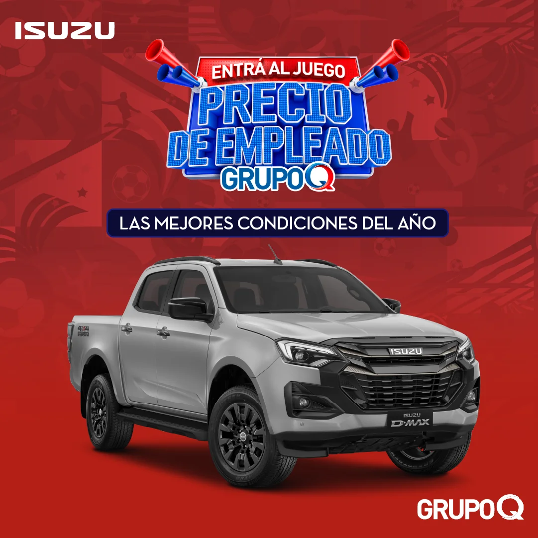 ISUZU DMAX  Precio de Empleado - Grupo Q