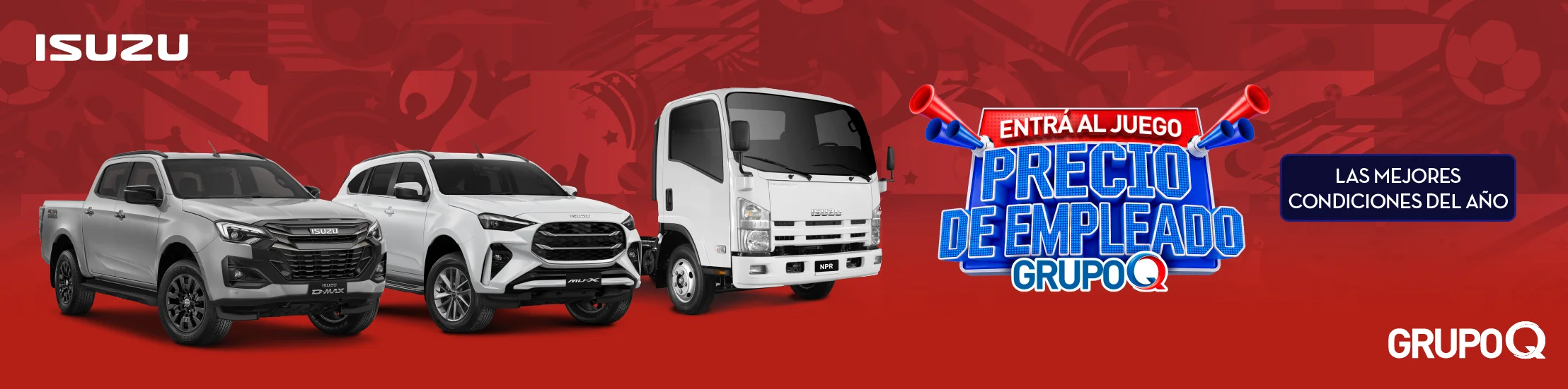ISUZU CAMIONES  Precio de Empleado - Grupo Q