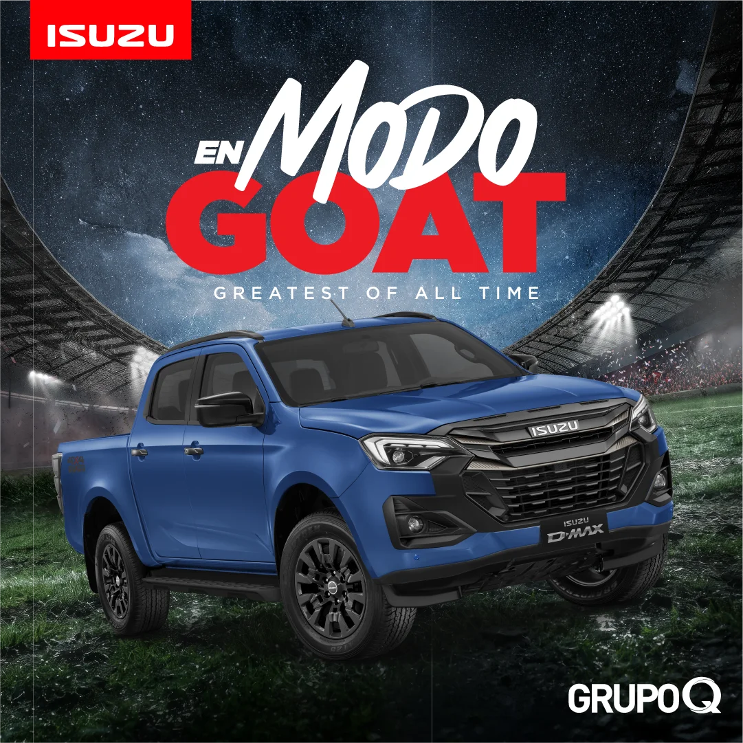 ISUZU DMAX en modo GOAT - Grupo Q