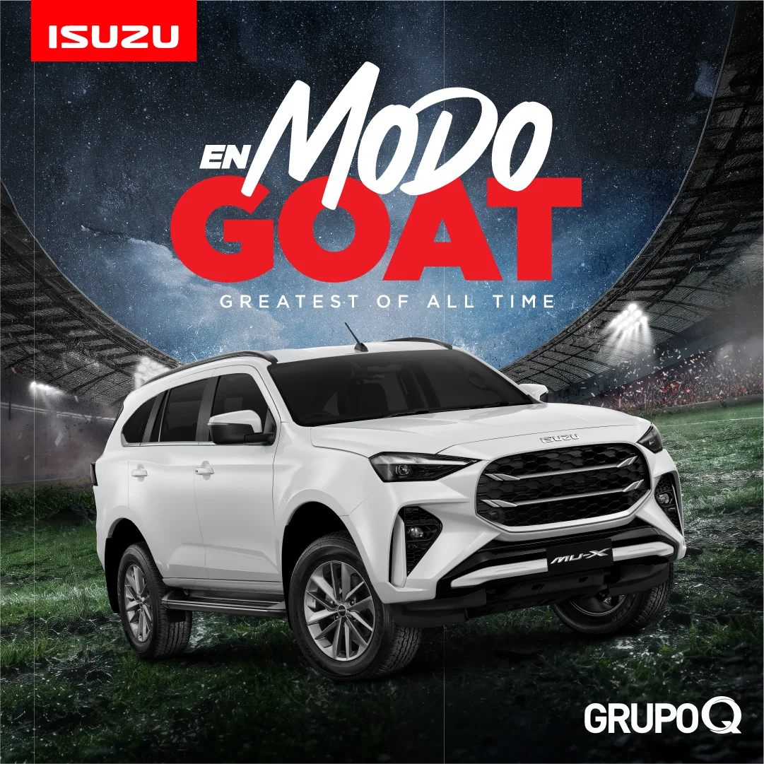 ISUZU MUX en modo GOAT - Grupo Q