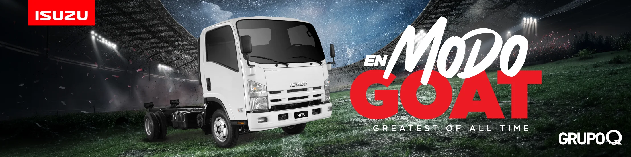 ISUZU CAMIONES en modo GOAT - Grupo Q
