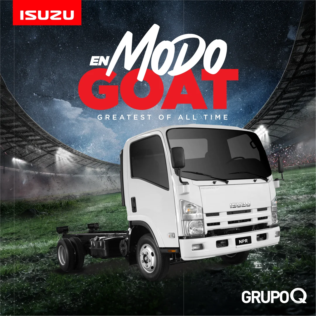 ISUZU CAMIONES en modo GOAT - Grupo Q