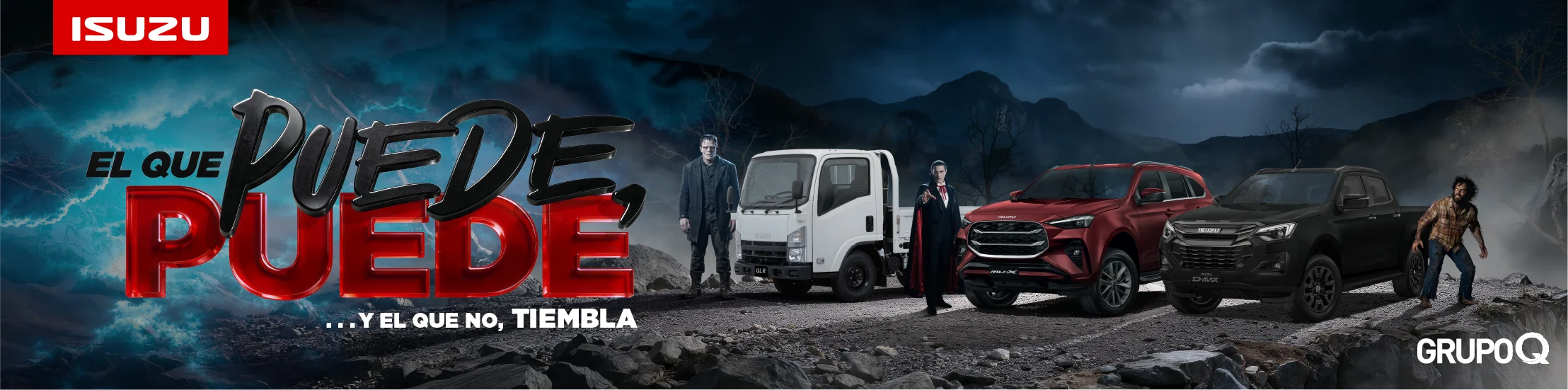 Mes del pickupero - Los que pueden, lo entienden - ISUZU Grupo Q